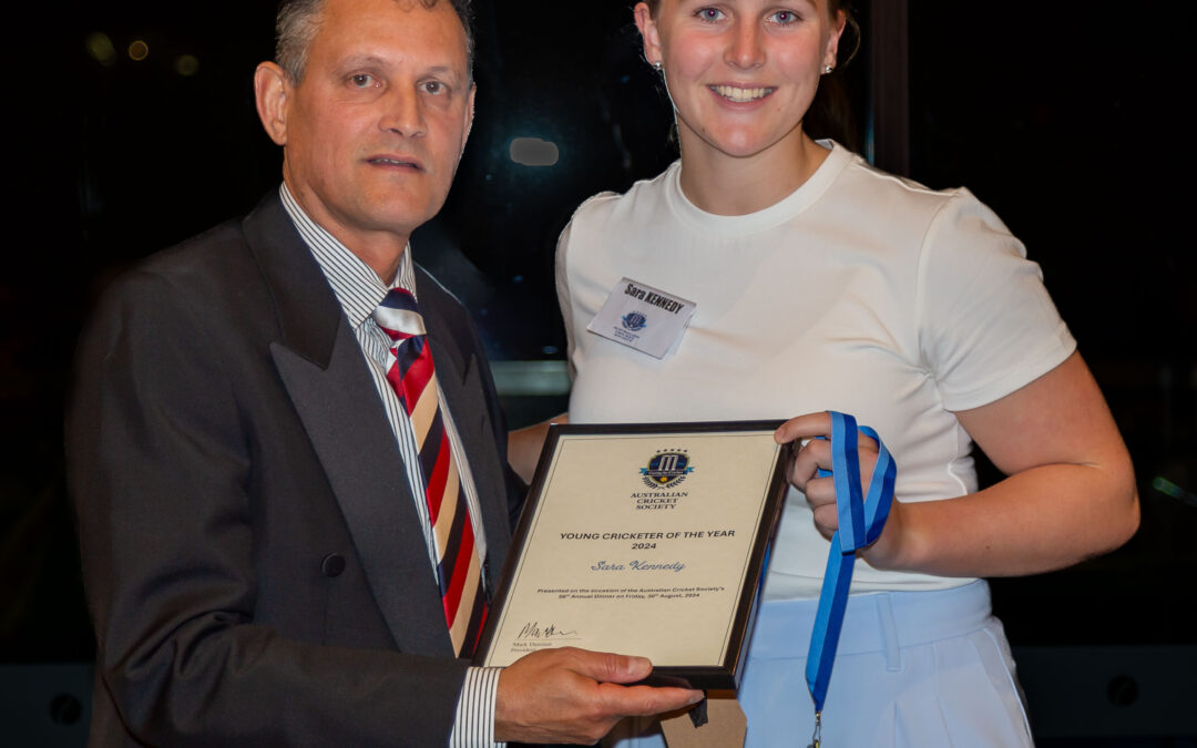 Sara Kennedy ACS Young Female Cricketer of the Year