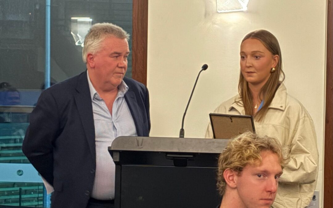 Bronte Leishman and Tom Paddington: ACS Young Cricketers of the Year