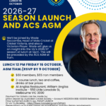 2026-27 Season Launch and ACS AGM